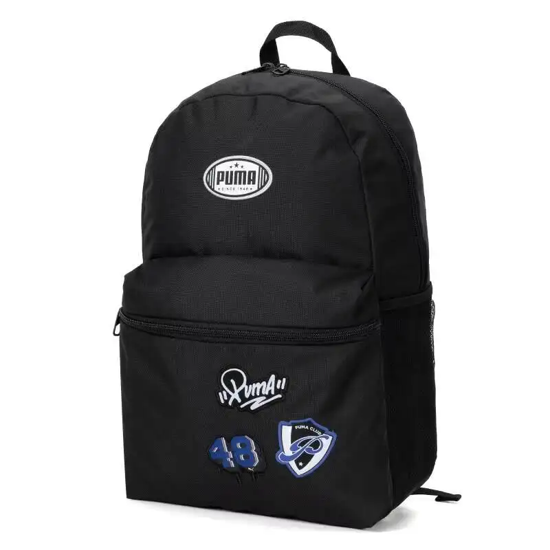 2026 New Puma Men's And Women's Patch Printed Sports Casual Fashion Backpack 090803-01 sport