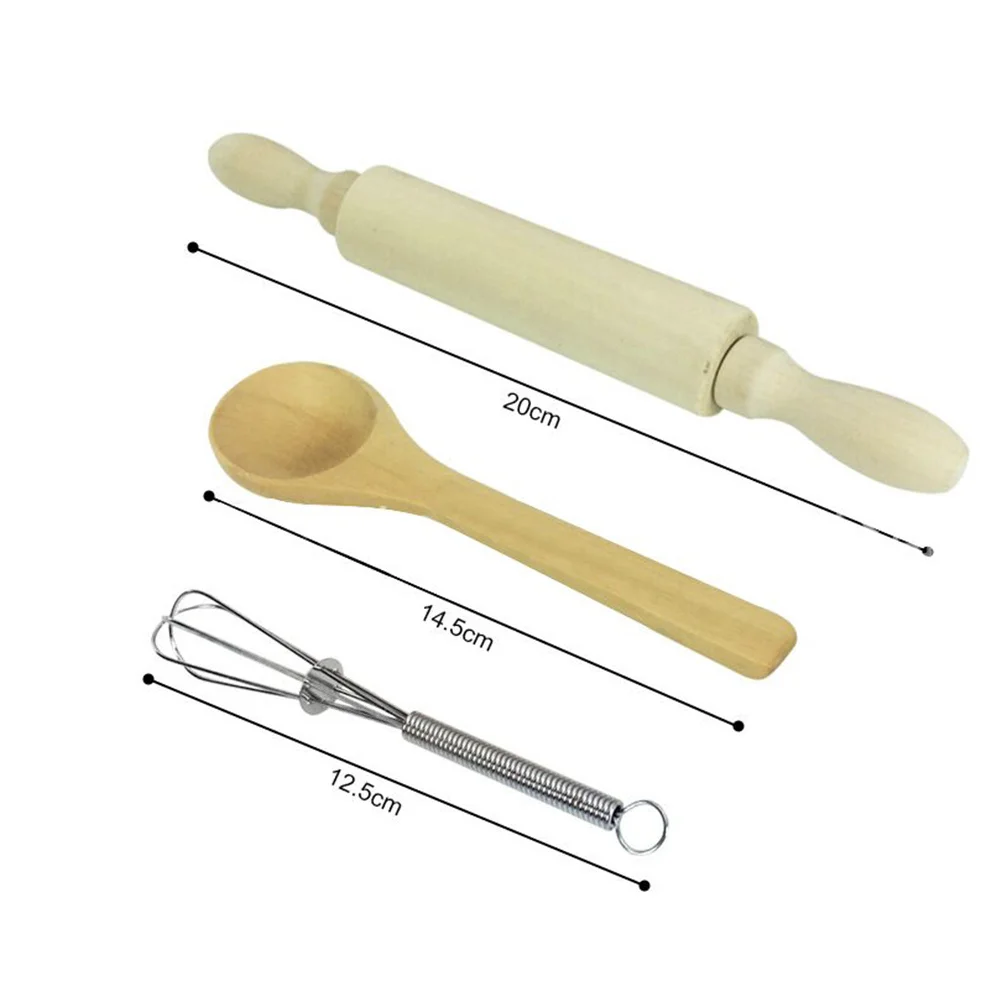 어린이 주방 코스튬 방수 앞치마 모자 요리 도구 DIY 베이킹 도구 어린이 역할 놀이 주방용품 코스튬