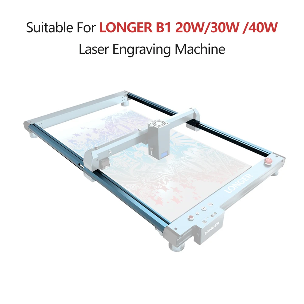 Longer Extension Kit Expanded Engraving Area to 450 * 850mm Y Axis With Accessories For LONGER B1 20W/30W /40W Laser