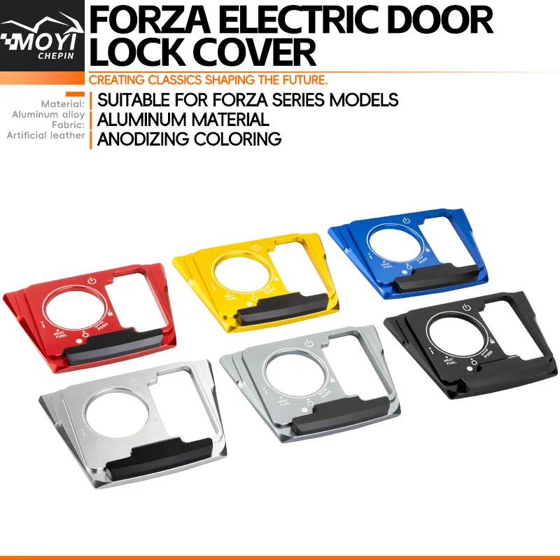 Motorcycle Electric Door Lock Switch Cover Protector For HONDA FORZA 300 350 NSS 350 Forza350 Forza300 2018-2024 2023 2022 2021