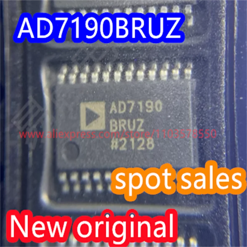 5PCS  AD7193BRUZ AD7193BRU brand new original AD7192BRUZ AD7192 AD7192BRU digital to analog converter chip AD7190BRUZ AD7190BRU