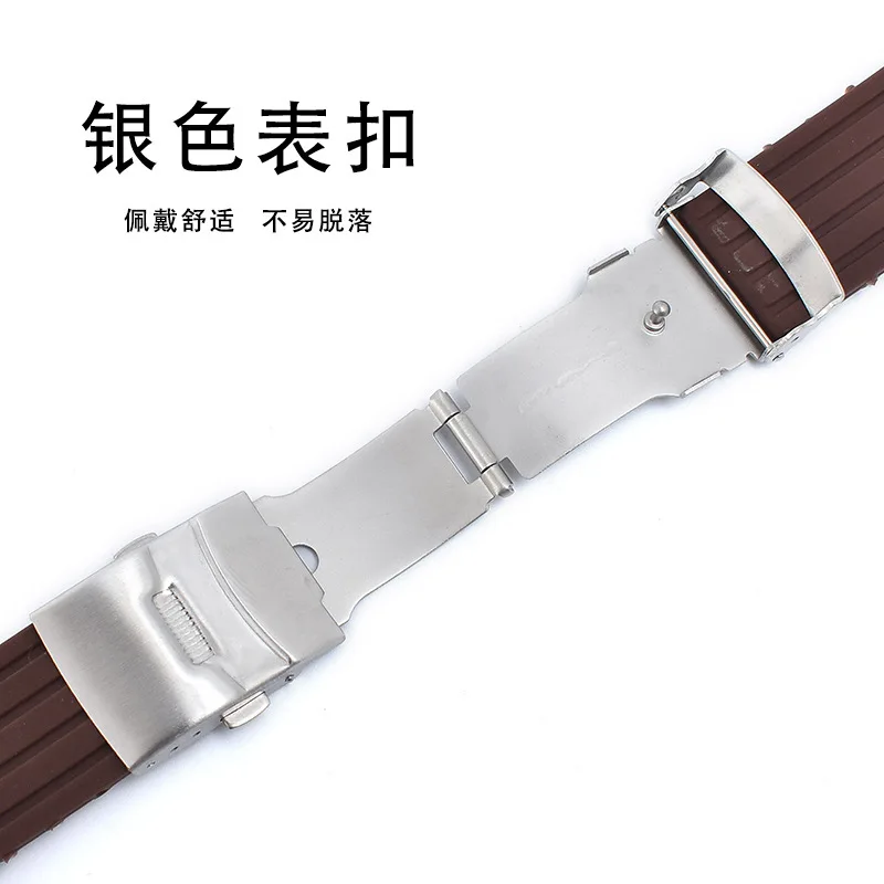 مفتاح الأذن مناسب لهواوي سامسونج الذكية سيليكون حزام الإطارات نمط حزام مقاوم للماء 18/20/22/24 مللي متر