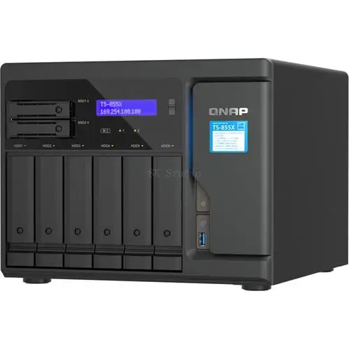 QNAP TS-855X 8-Bay NAS Enclosure NAS Network Storage