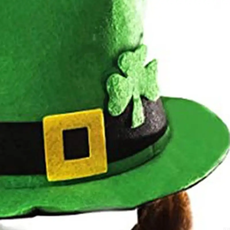 77JB Adult Hat with Bowtie Necktie Cosplay Set National Day Halloween Party Supplies