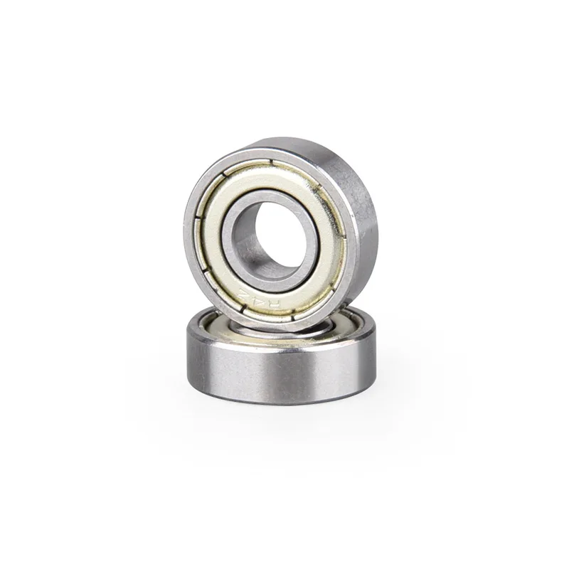 4pcs R4ZZ R4 Motor Bearing Roller Wheel Bearings Deep Groove Ball Pulley Wheel