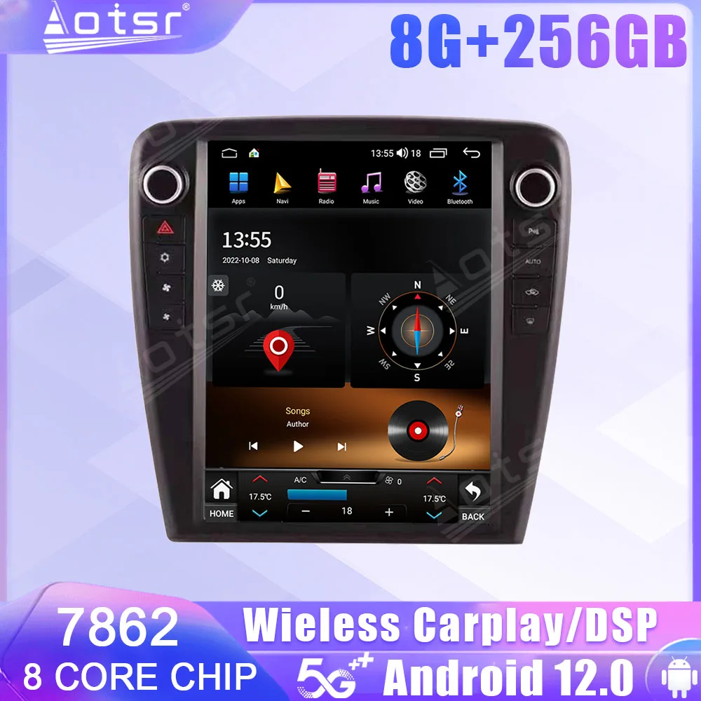 

Android 12 Car Radio For Jaguar XJ XJL 2009 2010 2011 2012 2013 2014 2015 2016 2017 2018 2019 Video Carplay GPS Stereo Head Unit