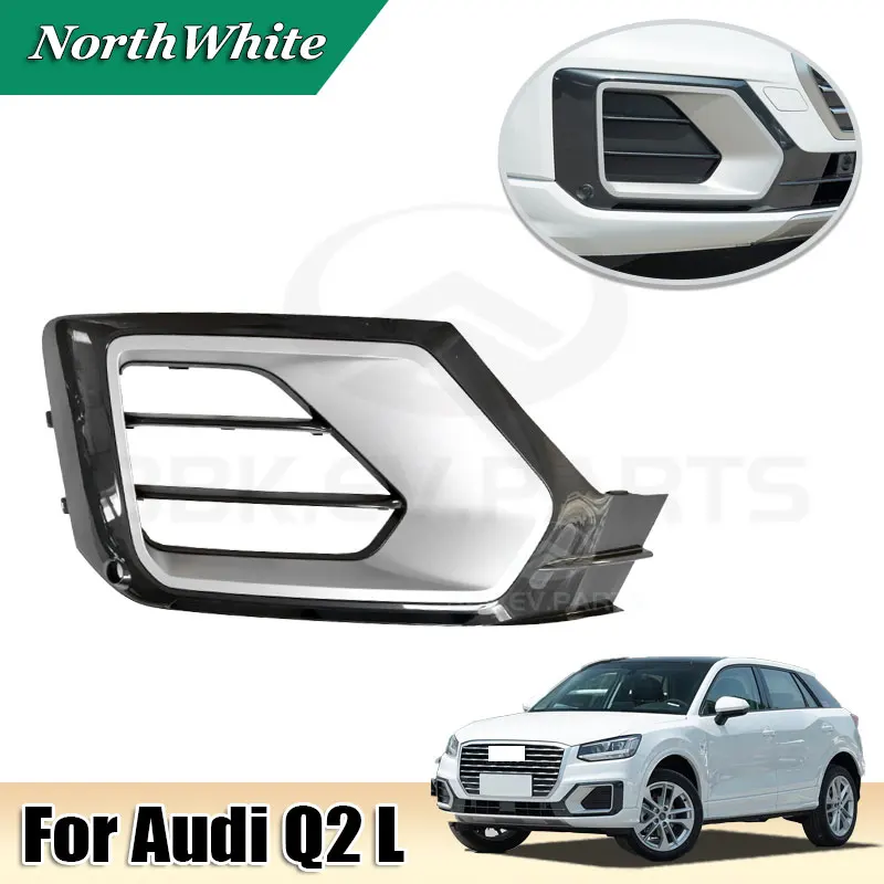 

Front Bumper Fog Light Frame For Audi Q2L With Radar Hole