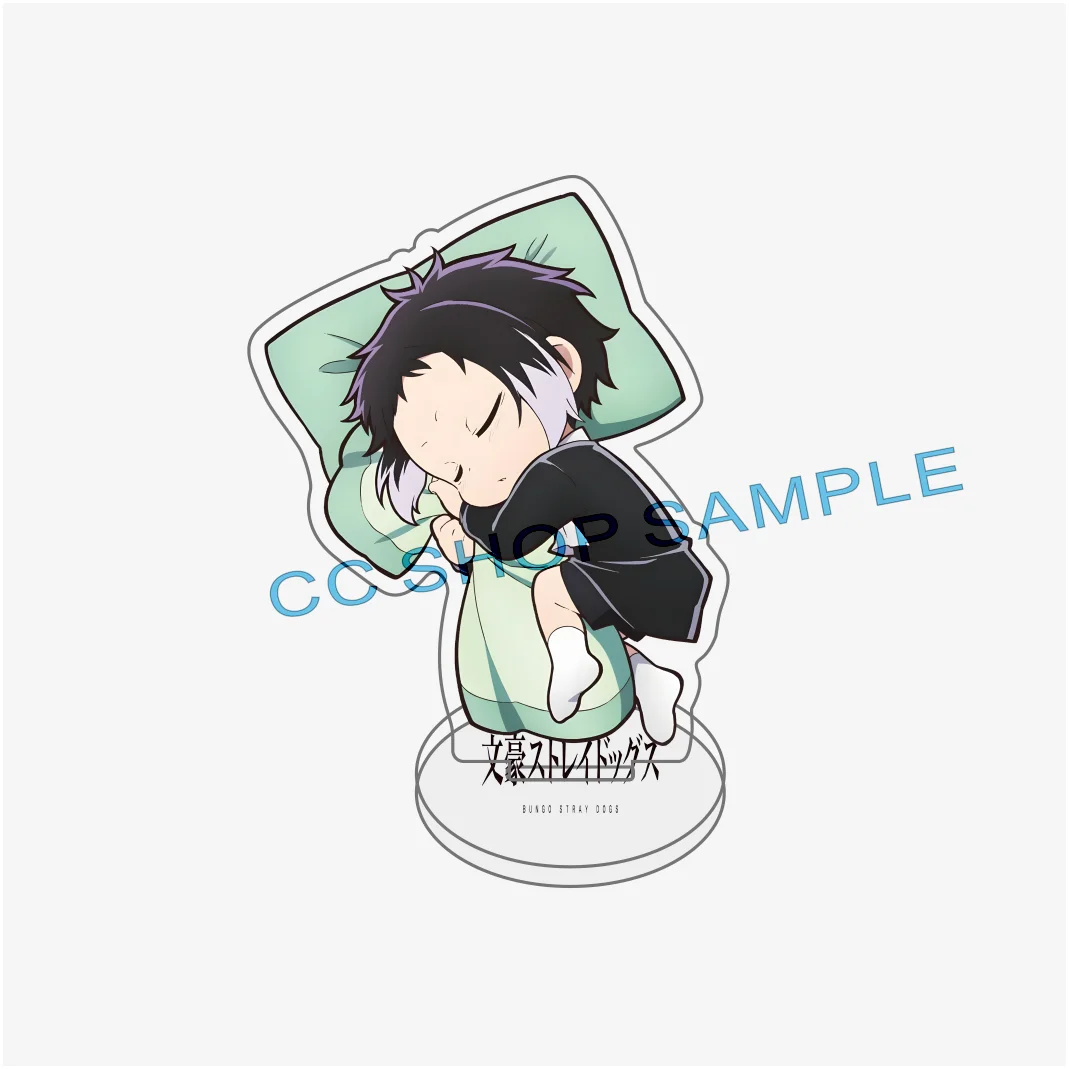 Anime Bungo Stray Dogs Acrylic Figure Stand Dazai Osamu Izumi Kyouka Nakajima Atsushi Desktop Ornament Collection Gift Keychain