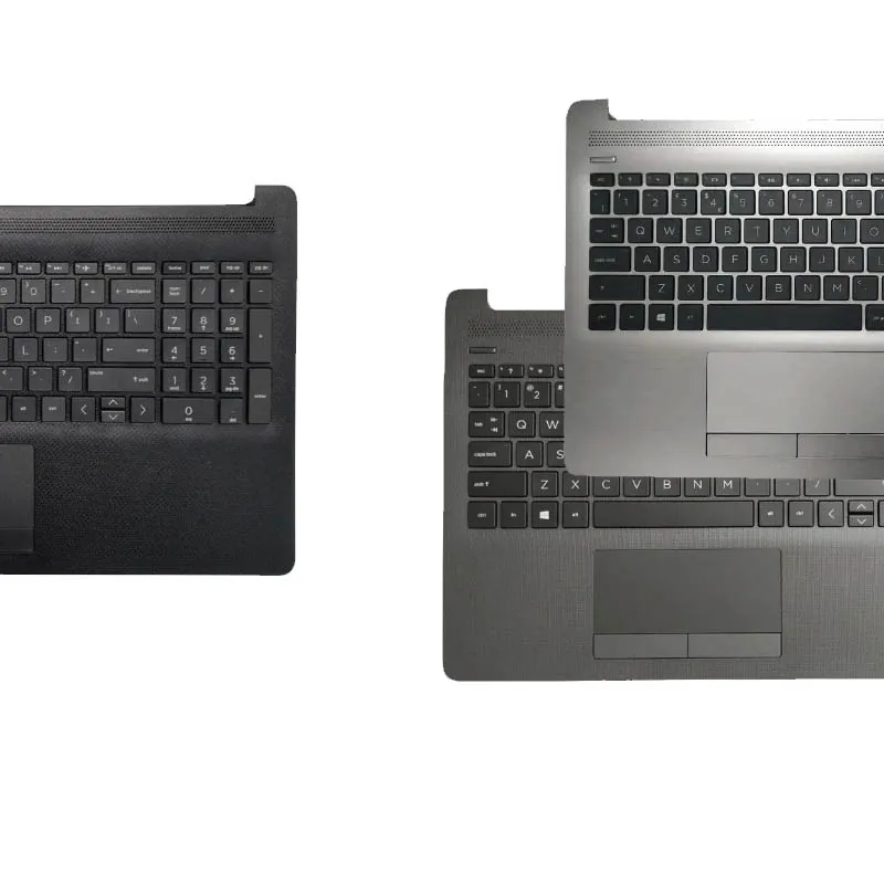 

US/Spanish/Russian/Latin Keyboard For HP 15-DA 15-DB 15T-DA 15T-DB 250 255 G7 TPN-C135 136 With Palmrest Upper Cover Touchpad