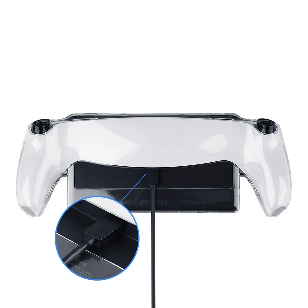 Protective Case Cover For PS Portal Transparent Case Portal PC Material Protective  Sleeve Anti-Scratch Case Accessories