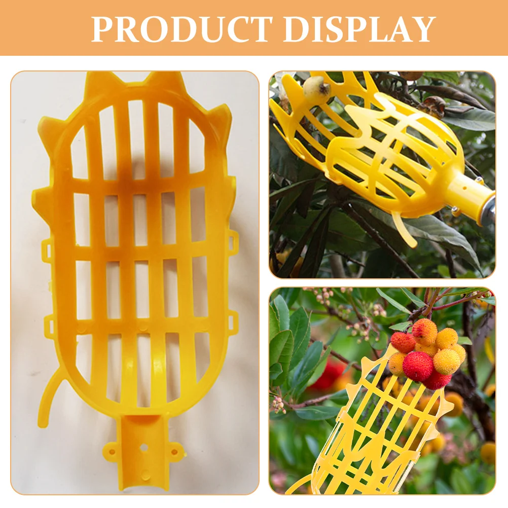 Fruitplukkerhulpmiddel Draagbaar duurzaam oogstapparaat voor het plukken van fruit op boom zonder ladder Tuinbessenopvangapparatuur