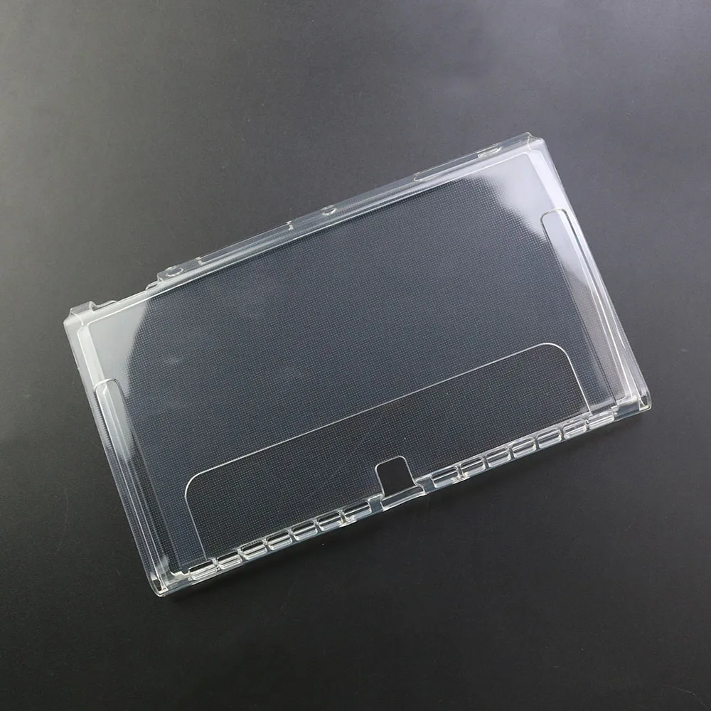 JCD 1pcs Soft TPU Transparent Shell Protective Case Cover Frame Clear Protector For Switch OLED Game Console Accessories