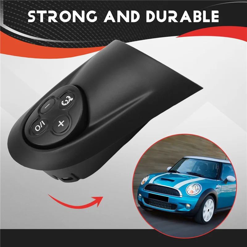 

AB16-Cruise Control Switch Button Steering Wheel Switch Button Switch Button Trim Cover For MINI Cooper