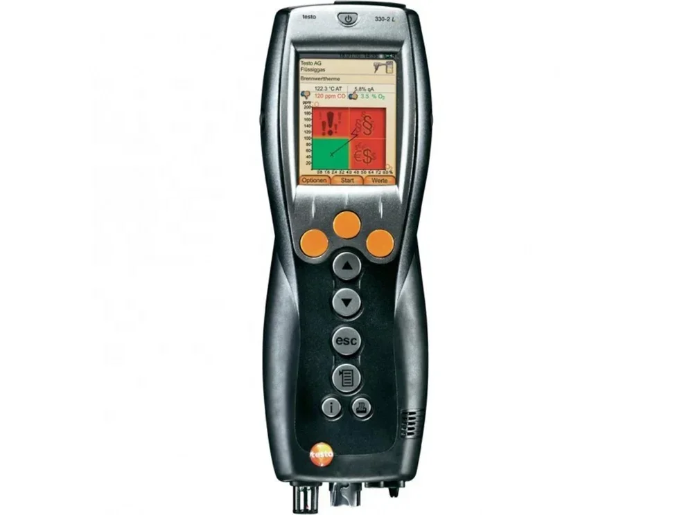 محلل غاز المداخن 330-2 LL أصلي 100% (O2، CO H2-معوض) Testo 320/ 340/ 350/ 380 #5