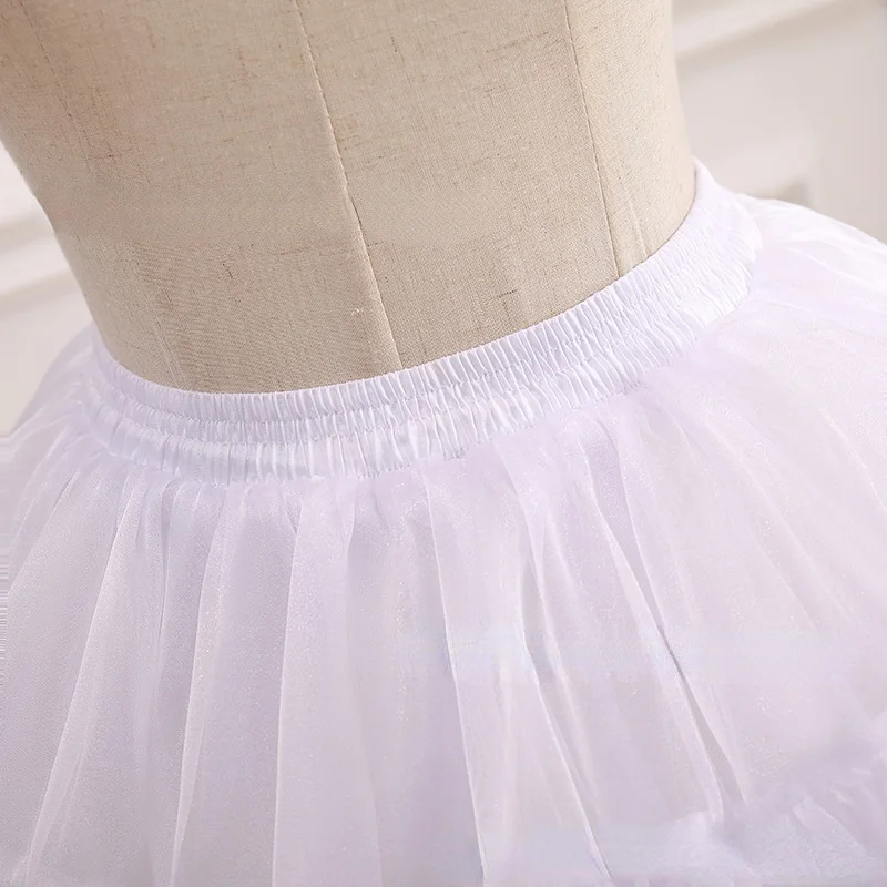 Rok Benang Lembut Tanpa Tulang Crinoline Lolita Daily Violence AA Pendek JK Seragam Crinoline Pettiskirt 45Cm