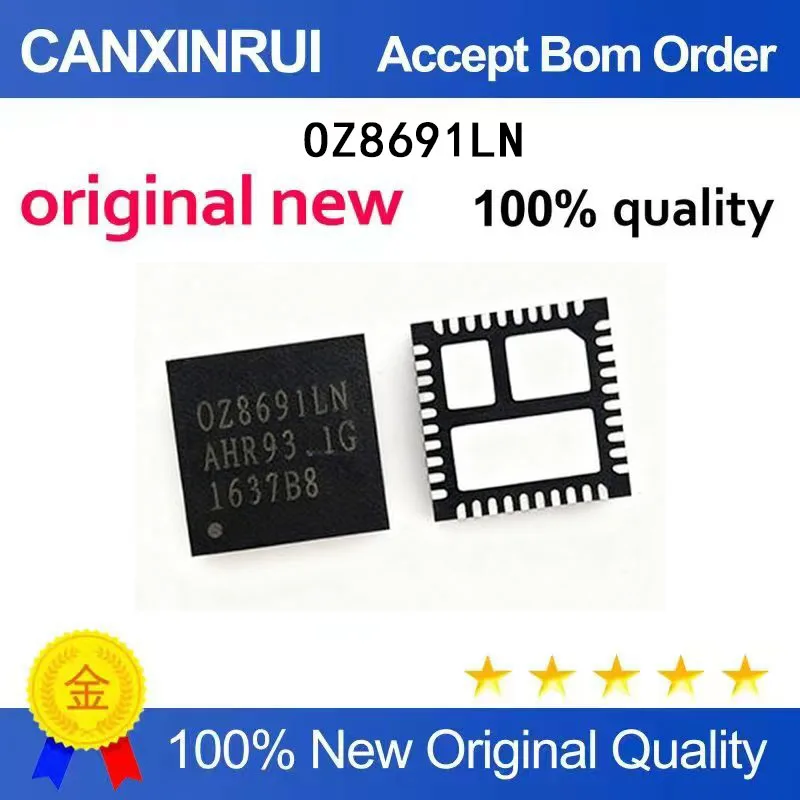 

(5-100 Pieces) New OZ8691LN-B8-0-TR OZ8691LN 8691LN QFN chip in stock