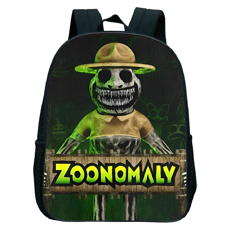 Gioco Horror con zaino con stampa 3D di zomomaly per bambini ragazzi ragazze scuola materna zainetto divertente cartone animato bambino Bookbag regalo