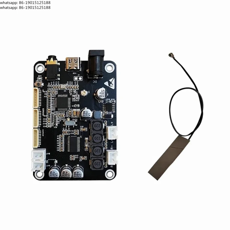 

15Wx2 DSP Bluetooth Module 5.0 Power Amplifier Board Module Electronic Crossover Hifi Sound Quality TWS Paired Subwoofer