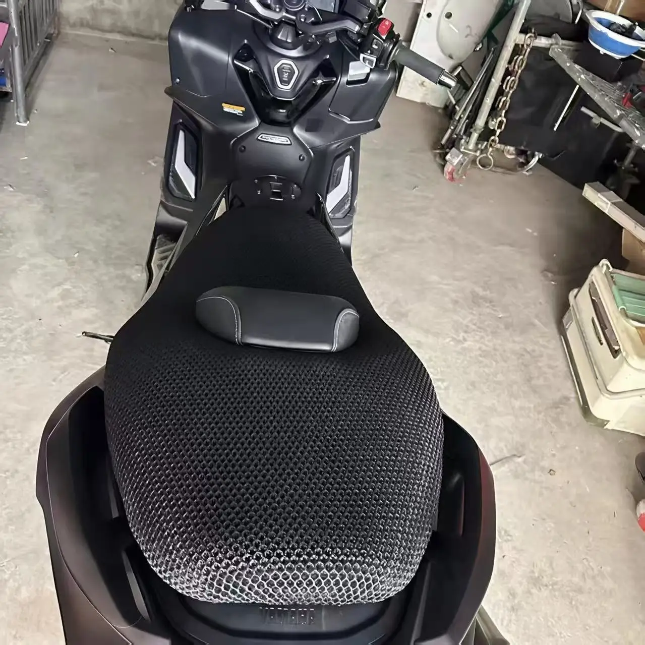 TMAX560 for Yamaha TMAX560 2022-2024 Sun-protective seat cover Motorcycle modification Heat-insulating seat cover 3D breathable