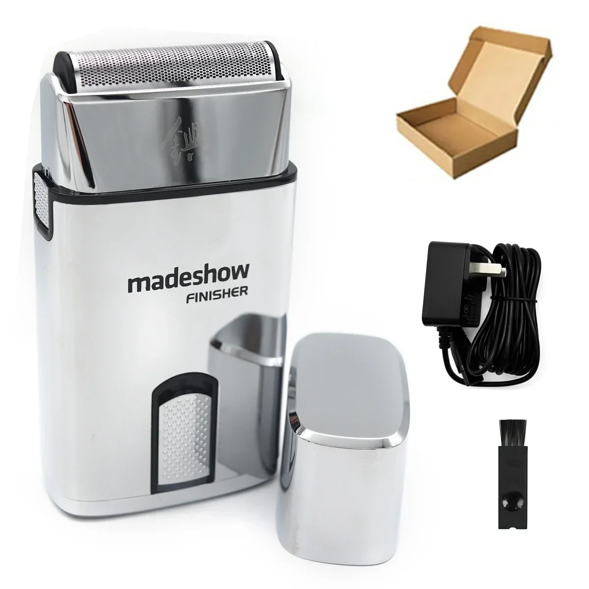 MADESHOW M7 メンズ電気シェーバー シルバー　1台 Madeshow M7 Professional Barber Shaver for Men Magnetic Levitation