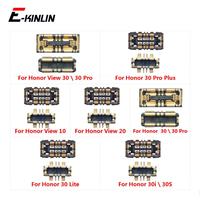 2pcs Battery Holder Clip Socket Inner Connector For Huawei Honor 30 Lite 30i 30S Lite Global View 10 20 30 Pro On Board Flex