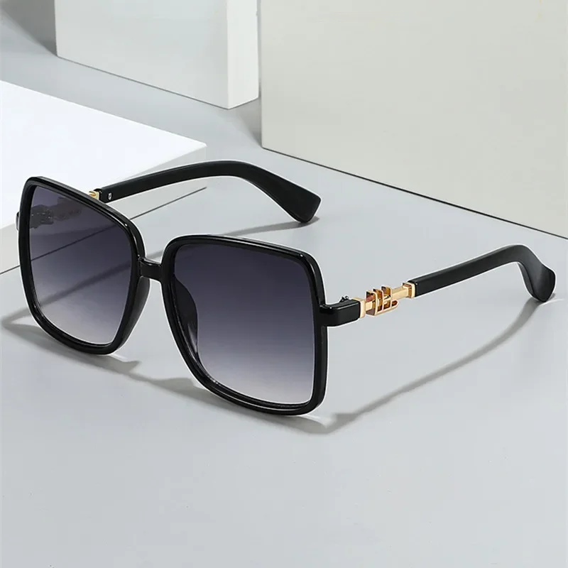 

New Oversized Rectangle Sunglasses Women's Fashion Square Sun Glasses Men's Classic Vintage Eyewear UV400 Oculos De Sol