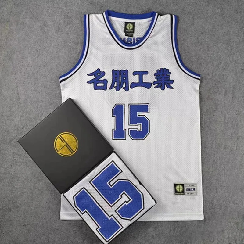 Anime Shohoku School Basketball Team Jersey No 4 Mitsui Moroboshi Toyotama Tops Sports Wear Uniform Cosplay Costume