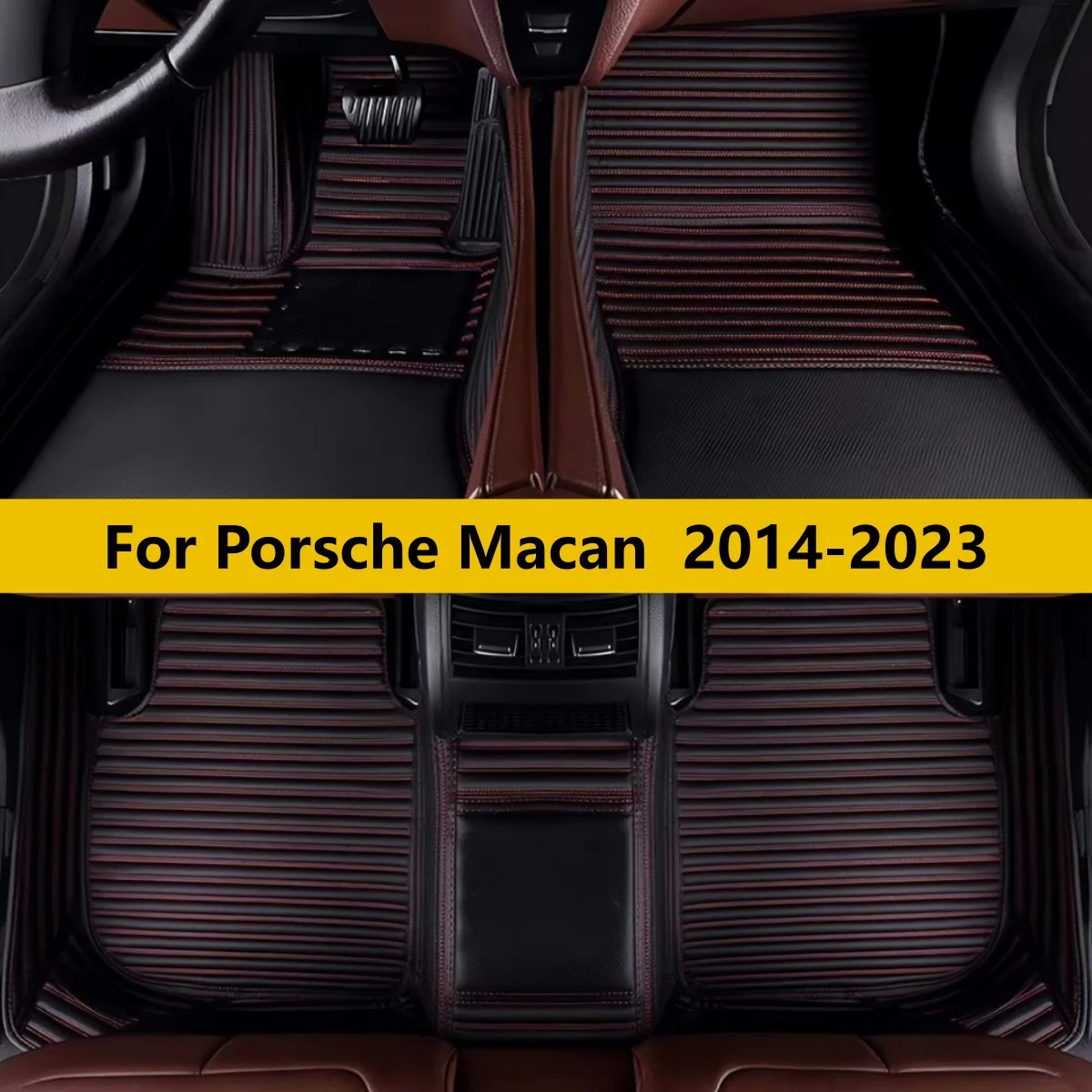 

Car Floor Mats Fit For Porsche Macan 2014 2015 2016 2017 2018 2019 2020 2021 2022 2023 Carpets Rugs Foot Pads Accessories