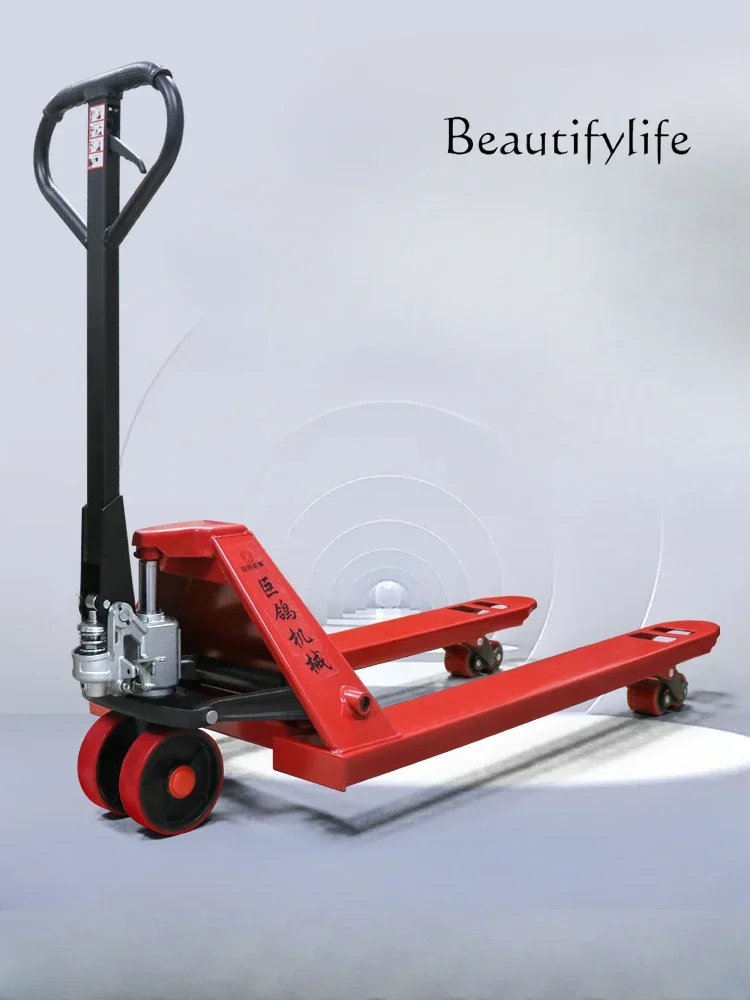 Land cattle manual hydraulic handling small lift truck hydraulic push trailer loading and unloading truck