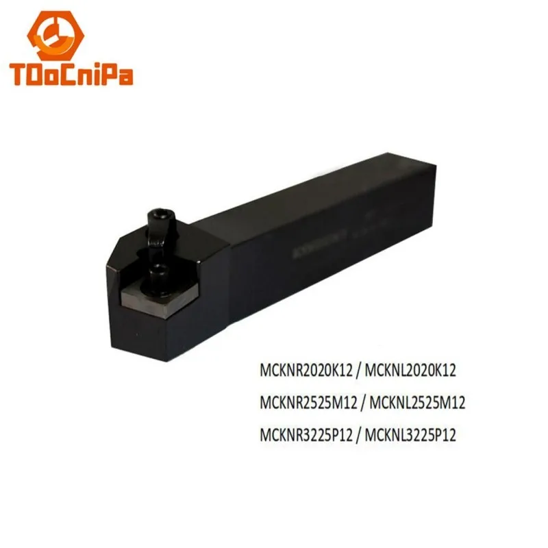

CNC Lathe External Turning Tool Holder MCKNR2020K12 MCKNR2525M12 MCKNR3225P12 Tool Boring Holder Bar Vinta Tools