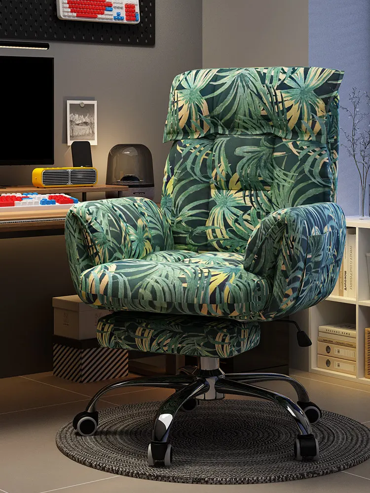 Home Gaming Computer Chair For Men Reclining Lazy Sofa Chair Ergonomic Office Gaming Chair Leisure
