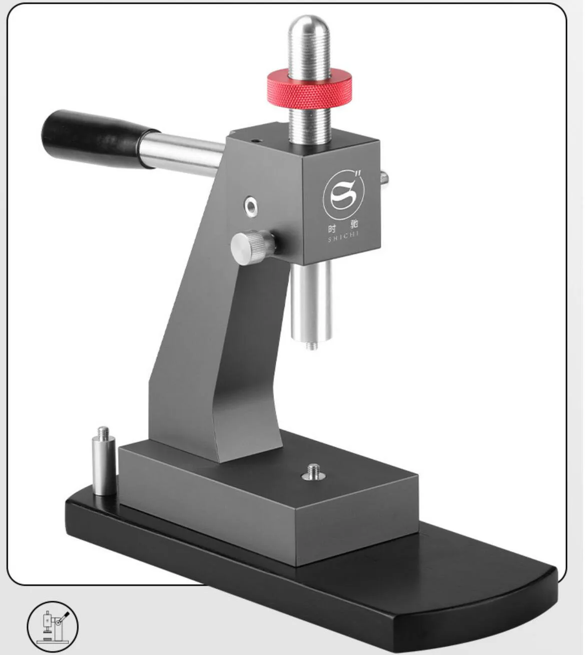

Heavy Duty Watch Back Case Press Efficient Watch Crystal Presser 5mm Thread Functional Watch Glass Caseback Cover Tool