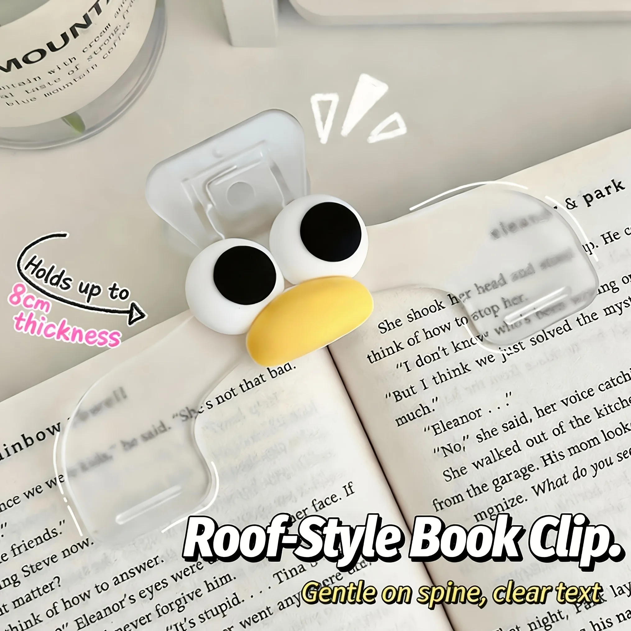 

Versatile And Durable Binder Clips, Perfect for School Music Sheets And Office Materials, Adorable Stationery Essentials