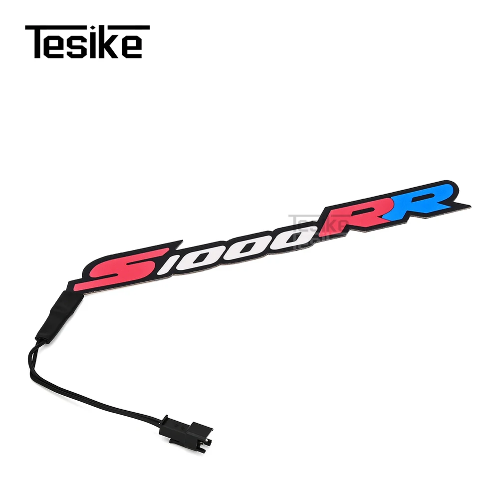 دراجة نارية ملصق الديكور لسيارات BMW S1000RR S1000 RR HP4 مصباح دراجة نارية LED لتقوم بها بنفسك عاكس EL الباردة ضوء ملصق #5