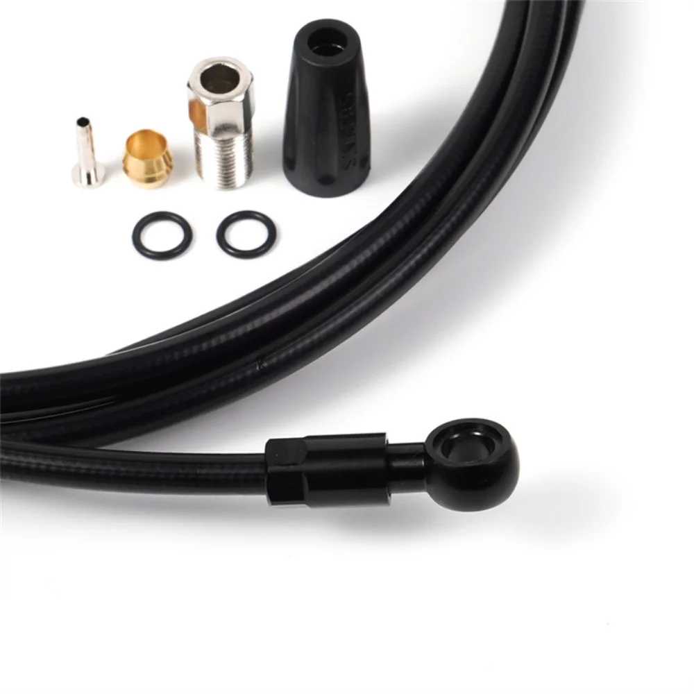 CNC Fahrrad Hydraulische Brems Kabel Kit 5mm * 2M Fahrrad Öl Bremsen Rohr Für SHIMANO SLX XT XTR DEPRE BH90 BH59 Brems Schlauch Zubehör – Detail 5