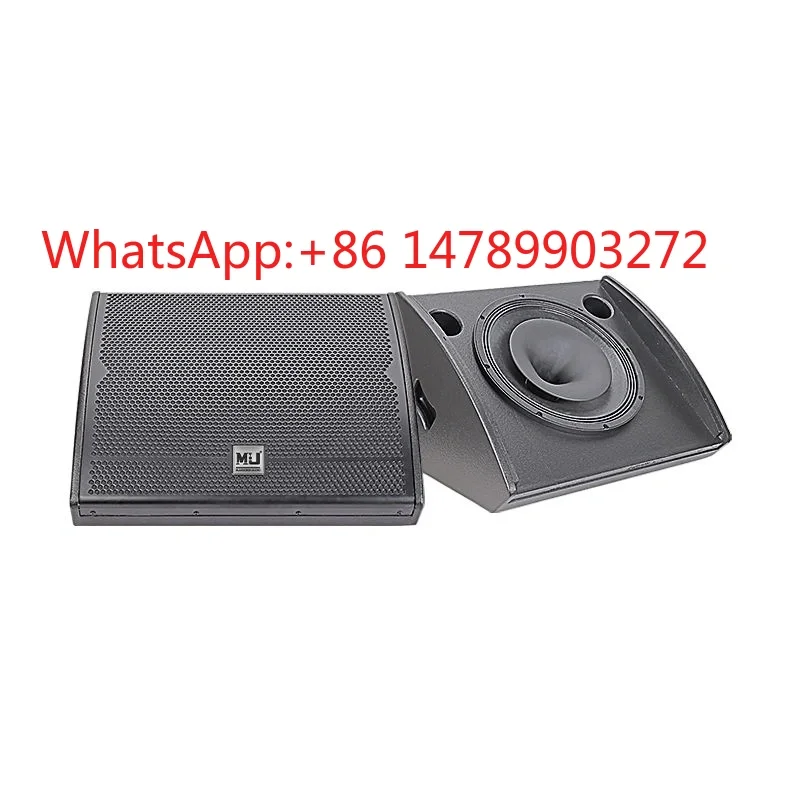 

15‑Inch Single Passive Stage Monitoring Speaker, High‑Quality PA Monitor for DJ Concert Wedding Live Performance Equipment