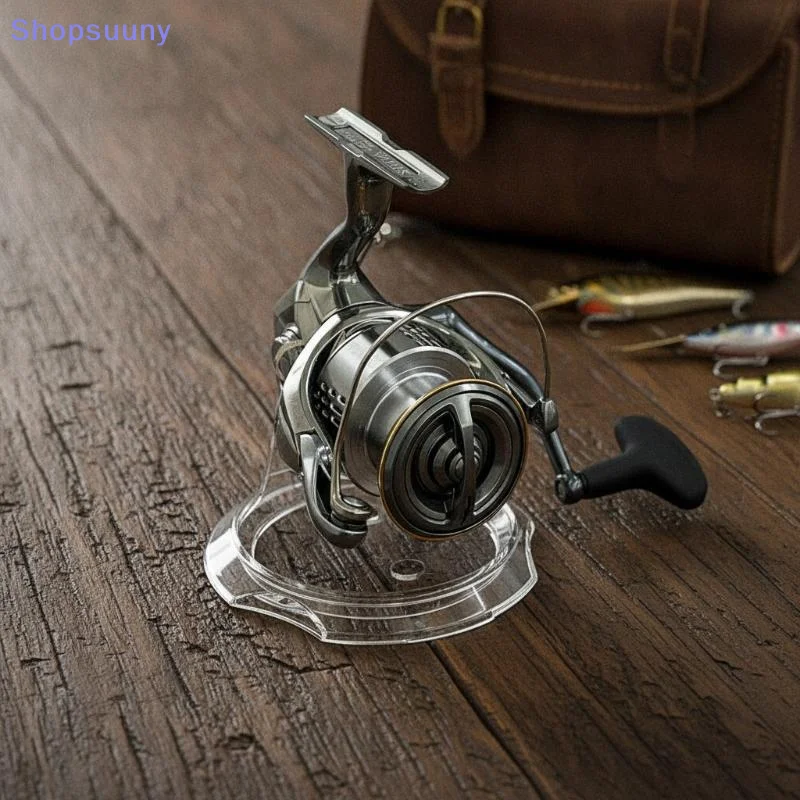 [SU]Spinning Fishing Lures Shows Stand Fishing Reel Holder Showing Stand Baits Wobbler Display Shelf Fish Baits Showing Stand