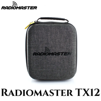 Radiomaster TX12 Transmitter Hard Case Waterproof Shockproof EVA Carry Bag for RC Drones, TBS Tango 2, Jumper T-Lite Accessorie
