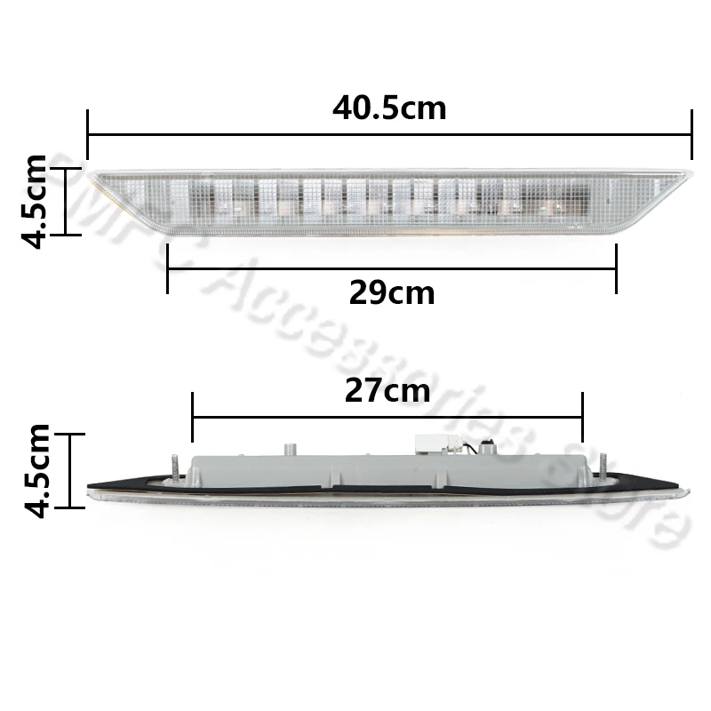 PMFC 3RD Third Brake Light Tail light Rear High Mount Stop Lamp For Nissan X-Trail T31 Xtrail 2008 2009  2010 2011 2012 2013