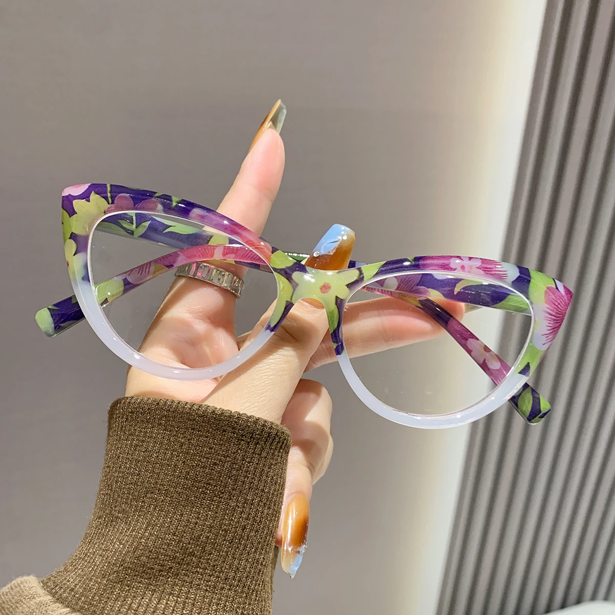 แว่นตาอ่านหนังสือทรงแคทอายสไตล - Laptop Accessories Women บทวิจารณ์และราคา