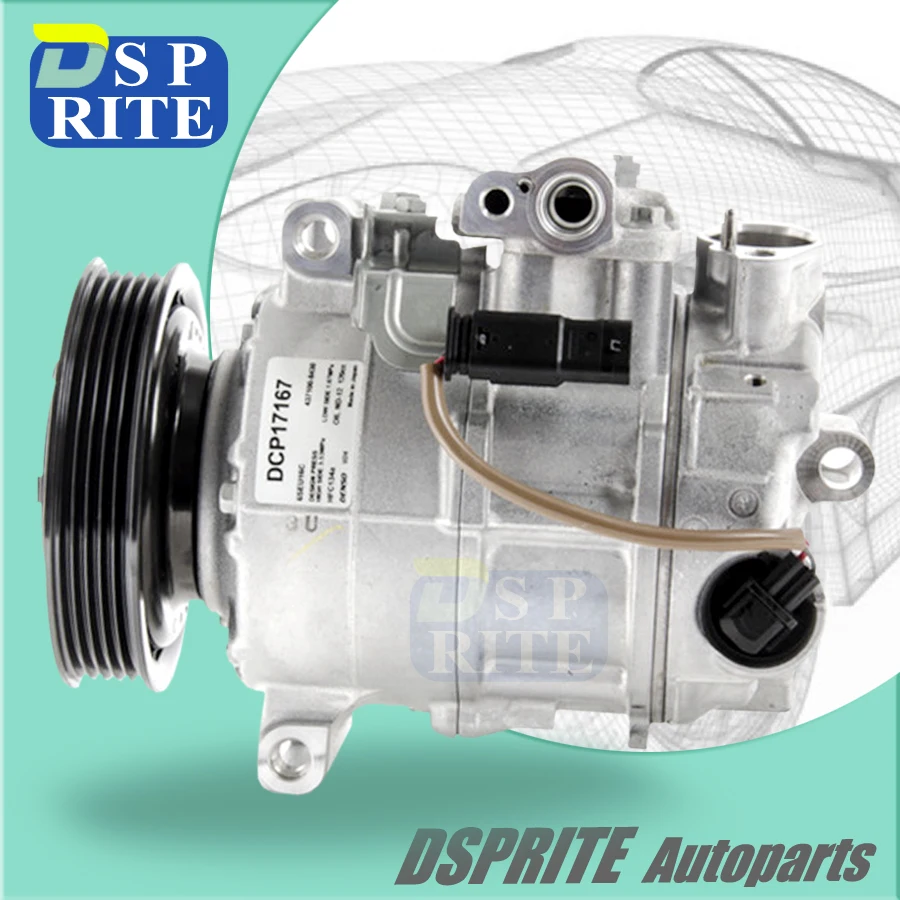 6SEU16C AC Compressor  0042300311 For Mercedes-Benz W246 W242 B200 B250 437100-8430 4472807140 A200 A0042300311