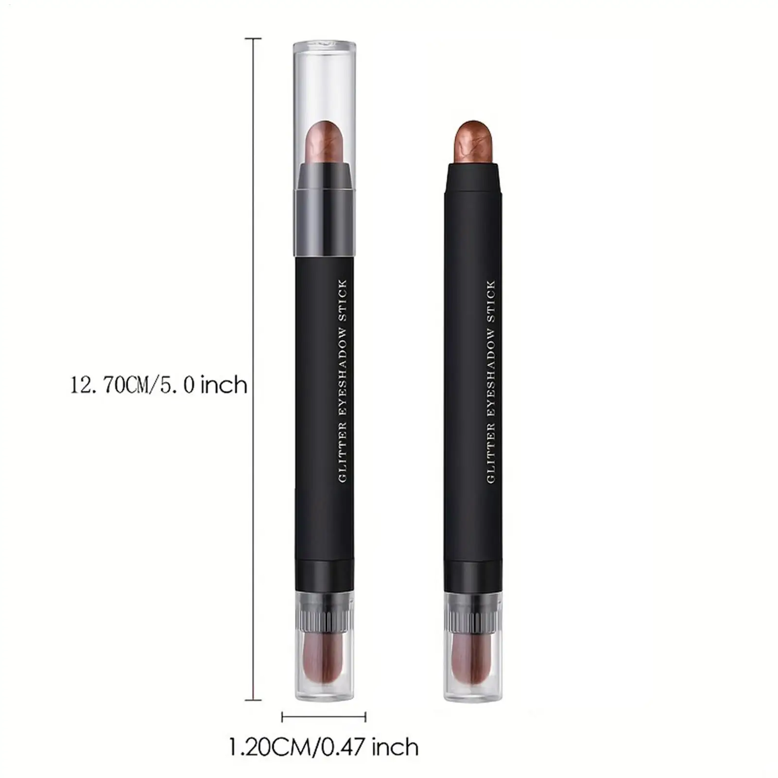 Sombra de ojos en crema, 8 piezas, juego de barras de sombra de ojos en crema, resaltador, delineador cremoso brillante para mujeres y niñas, uso de maquillaje de belleza para vacaciones