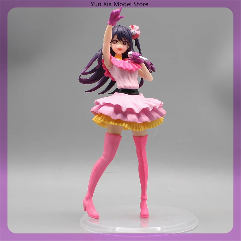 

19.5cm Oshi No Ko Hoshino Ai Idol Activities Anime Girl Figure Model Gk Statue Boys Collection Desktop Decoration Ornament Toys