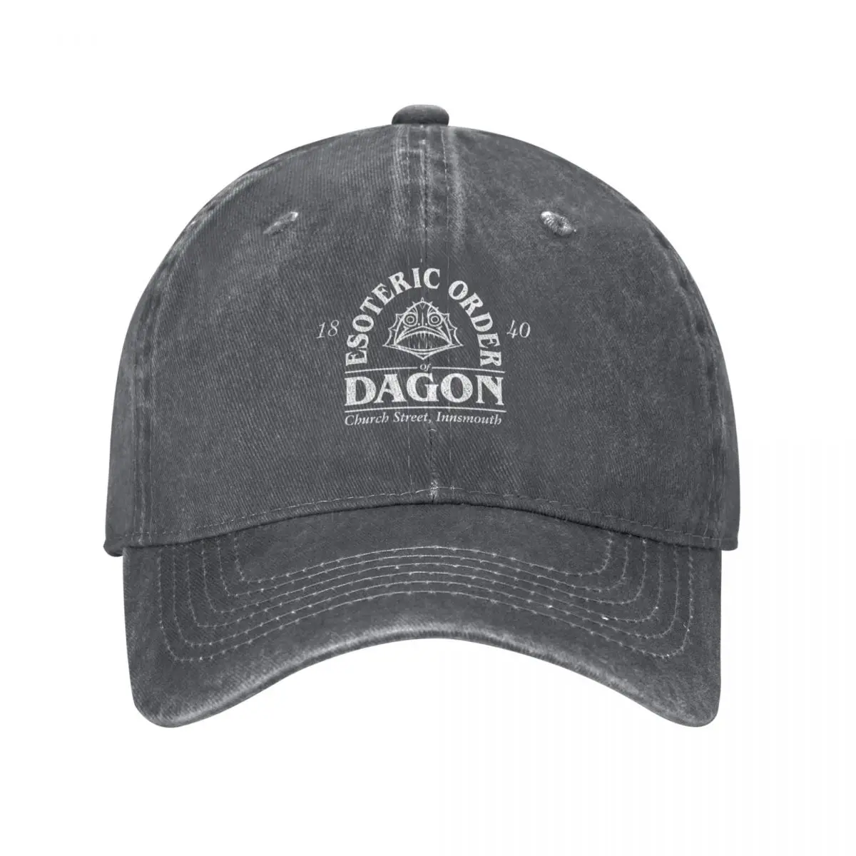 H.P. Lovecraft Shadow Over Innsmouth - Esoteric Order of Dagon (Light Design) Baseball Cap New Hat Trucker Hats For Men Women's