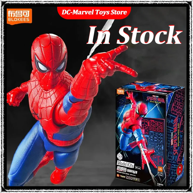 新入荷-ブロキーズ-マーベル-ブランド-ニューデイ-スパイダーマン-チャンピオンクラス-アクションフィギュア-おもちゃ-フィギュア-コレクタブル-ロボットモデル-おもちゃ