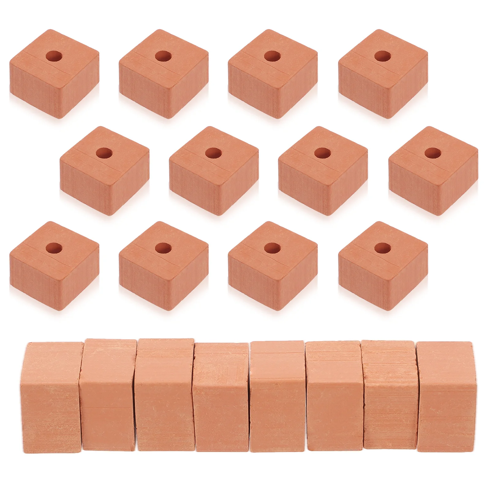 

20Pcs DIY Mini Brick Simulation Brick for Sand Table Micro Landscape Building Accessories Decorative Bricks Miniature Objects