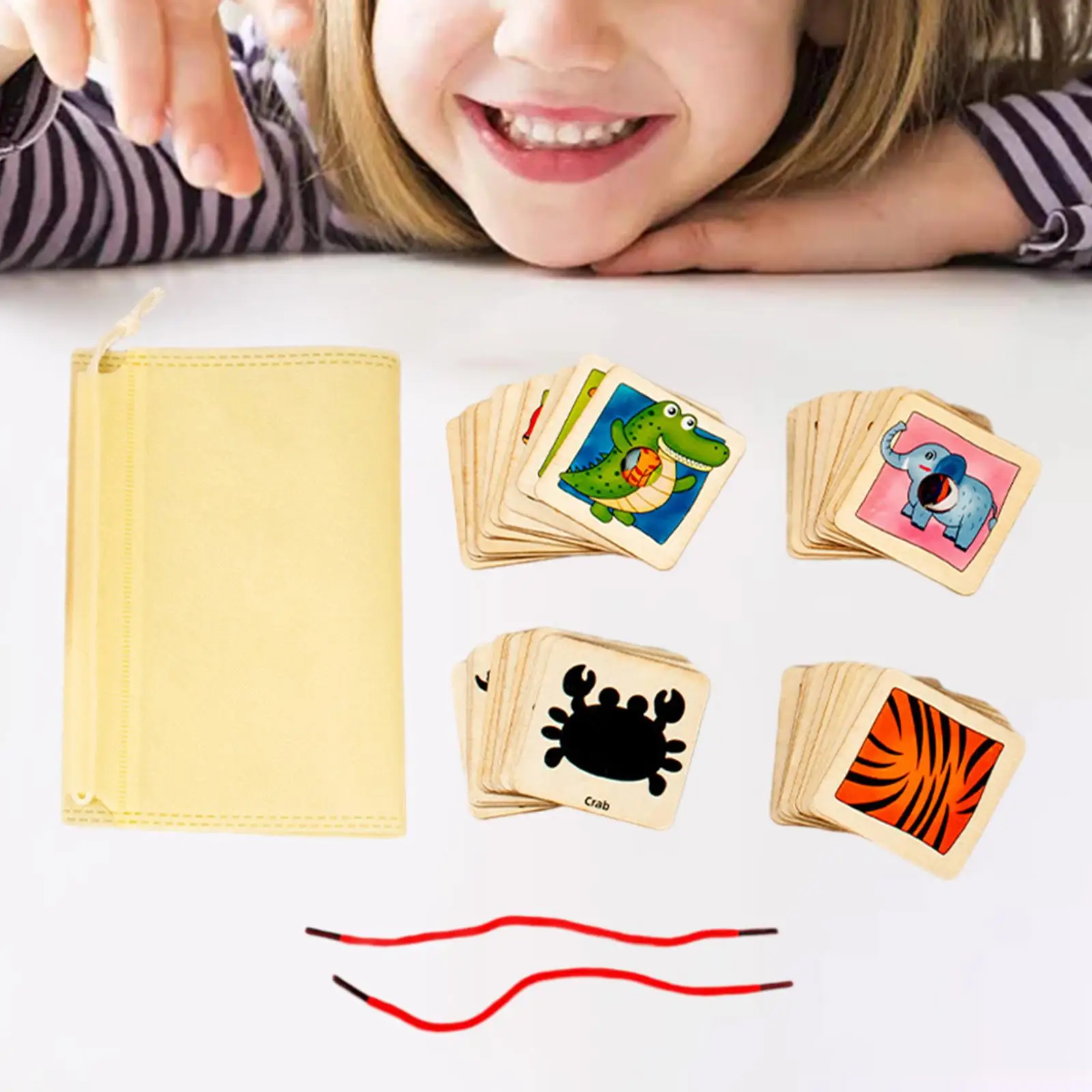 Houten puzzel voor kinderen, puzzels in dierenvorm voor peuters, kinderen van 1, 2 3 jaar oud