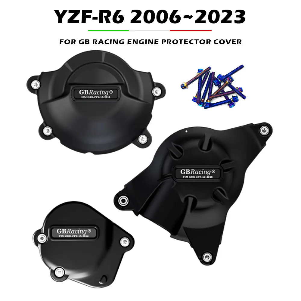 GB Racing Engine Cover YZF R6 2006~2023 For YAMAHA Motorcycle Alternator Clutch Protection Cover Accessories