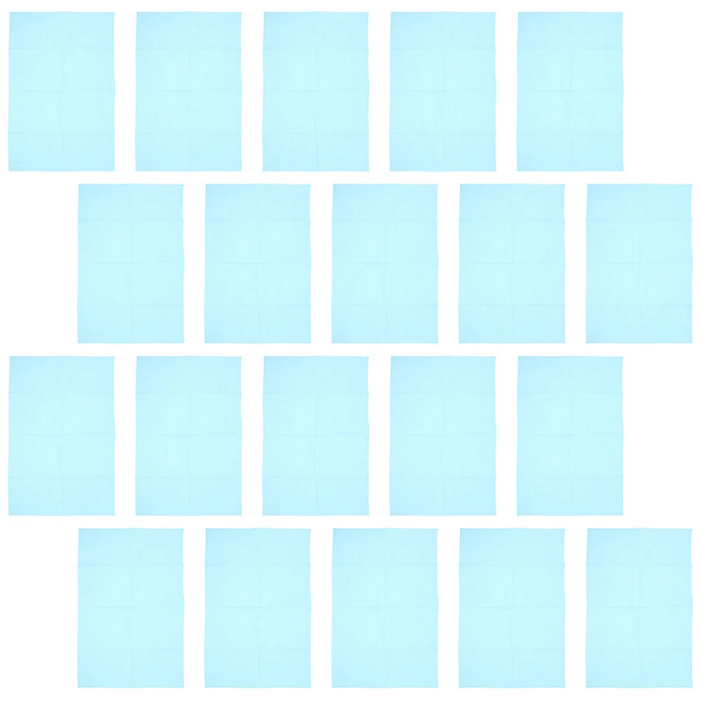 

20 Pcs Disposable Tattoo Cleaning Pads Table Covers Pink 20 Pack Nail Salon Home Use Water Absorption Leak Proof