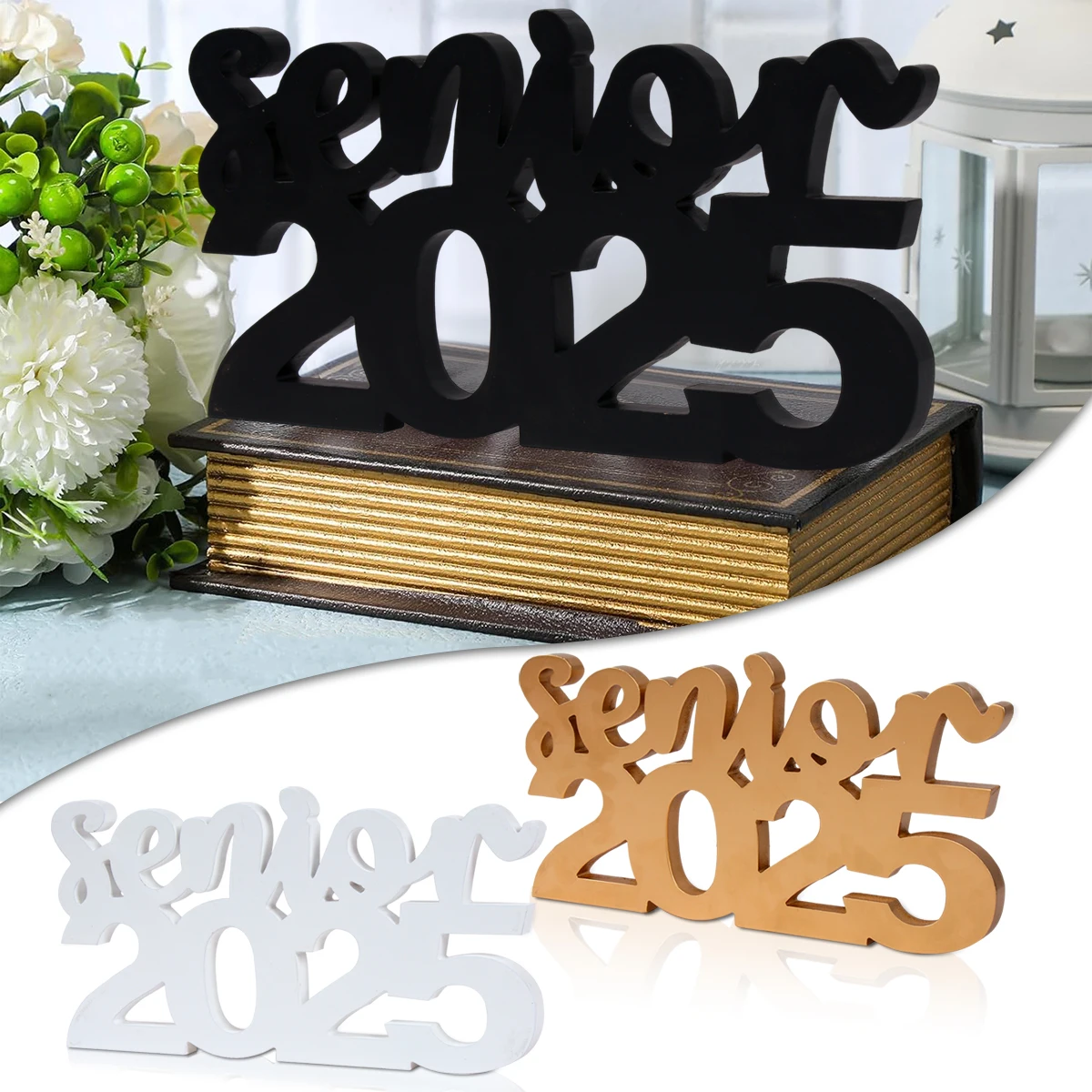 Graduation Party Theme Decor Graduation Table Centerpieces 2025 New Congratulation Graduation Class of 2025 Party Decorations